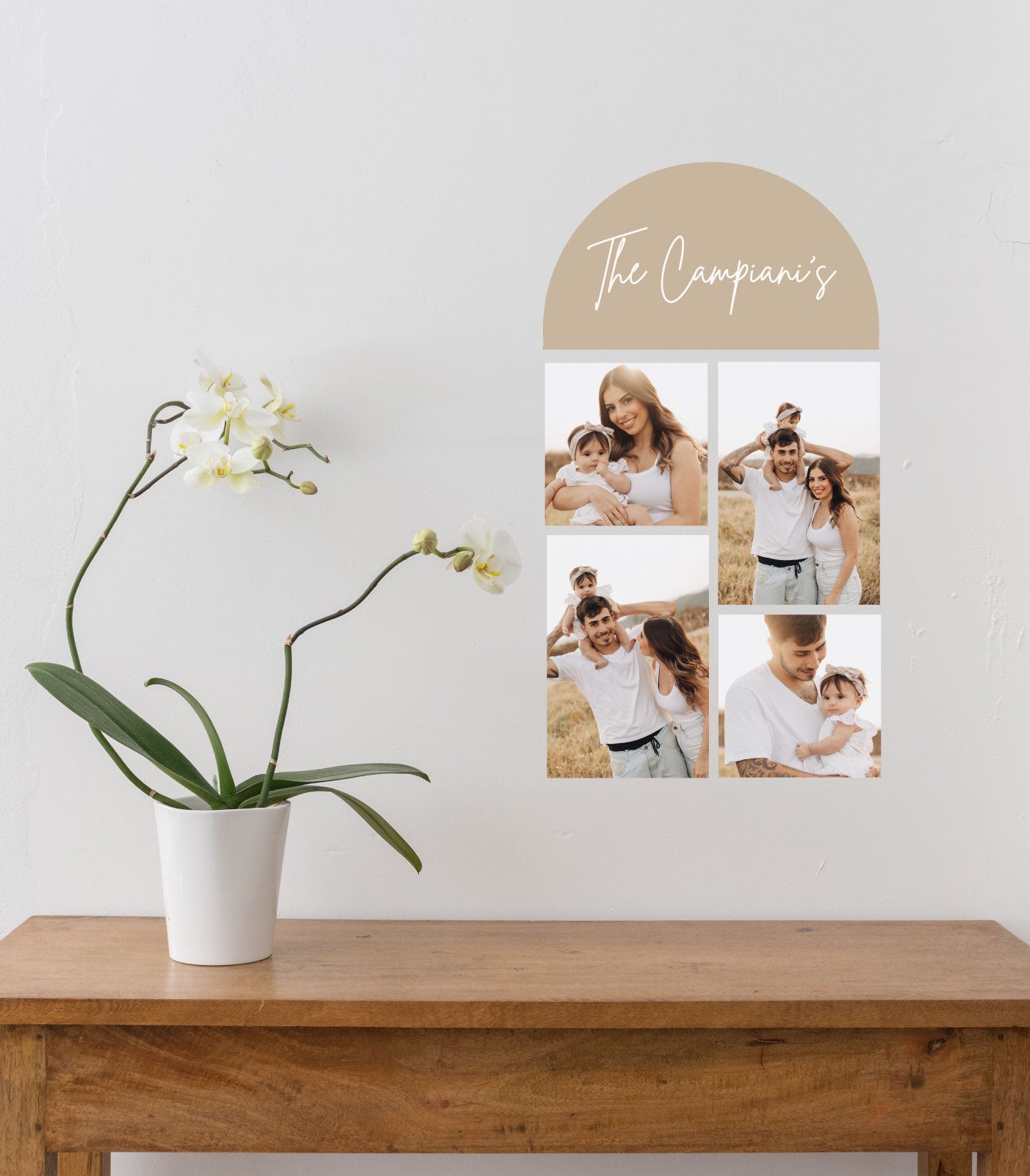 Custom Photo Decal Archway Memories