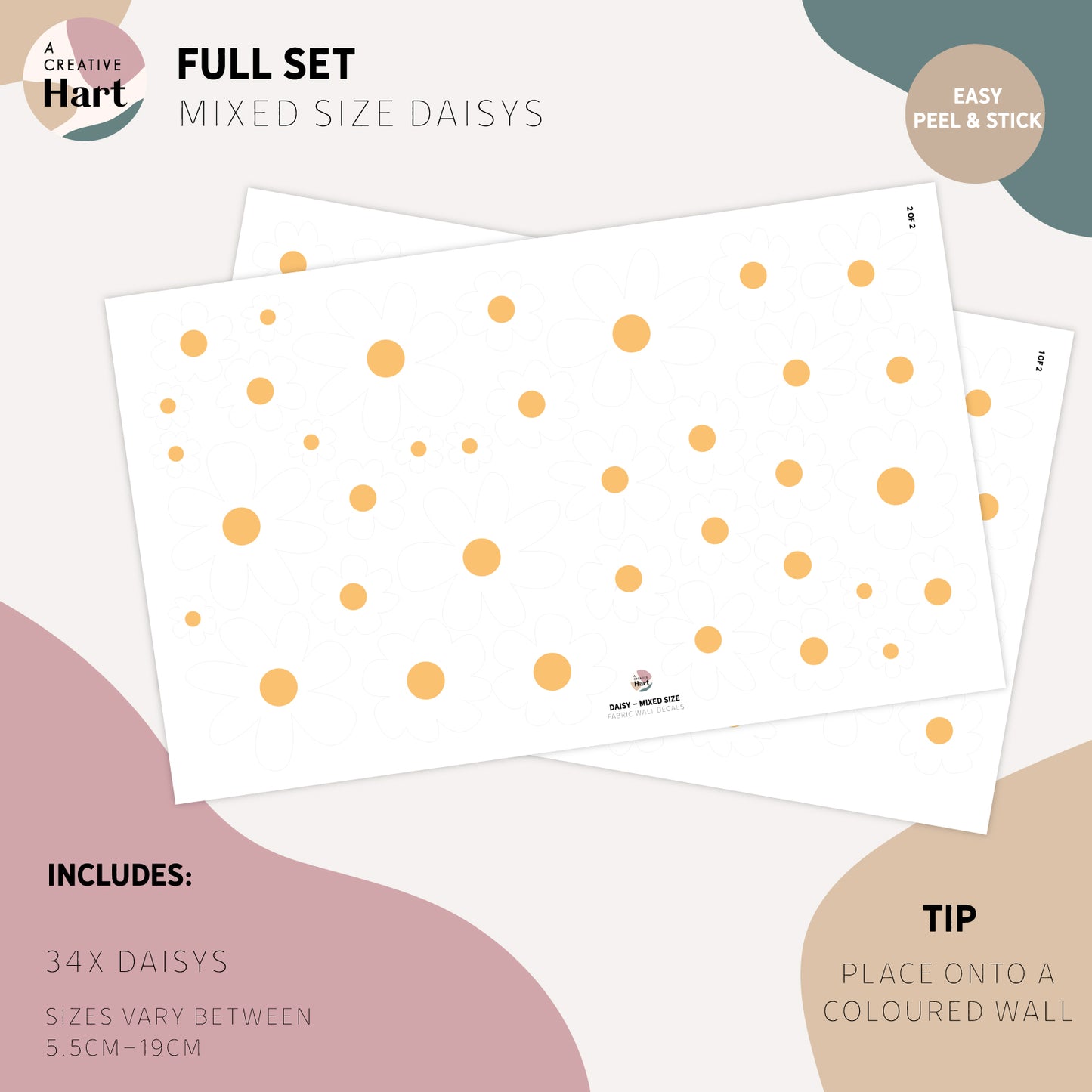 Daisy Wall Decals