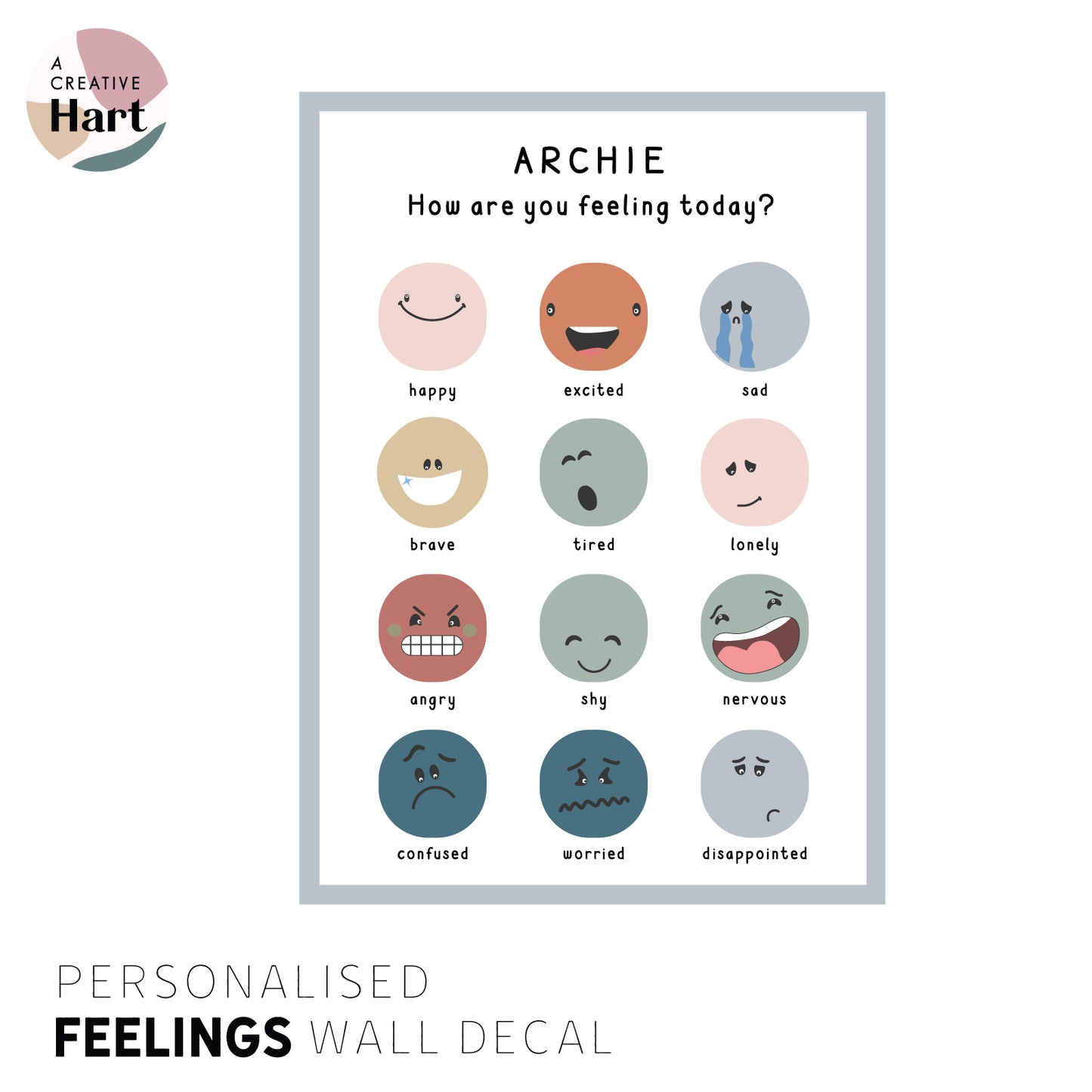 Feelings Wall Decal