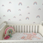 Rainbow Fabric Wall Decals - Sticky Wonders