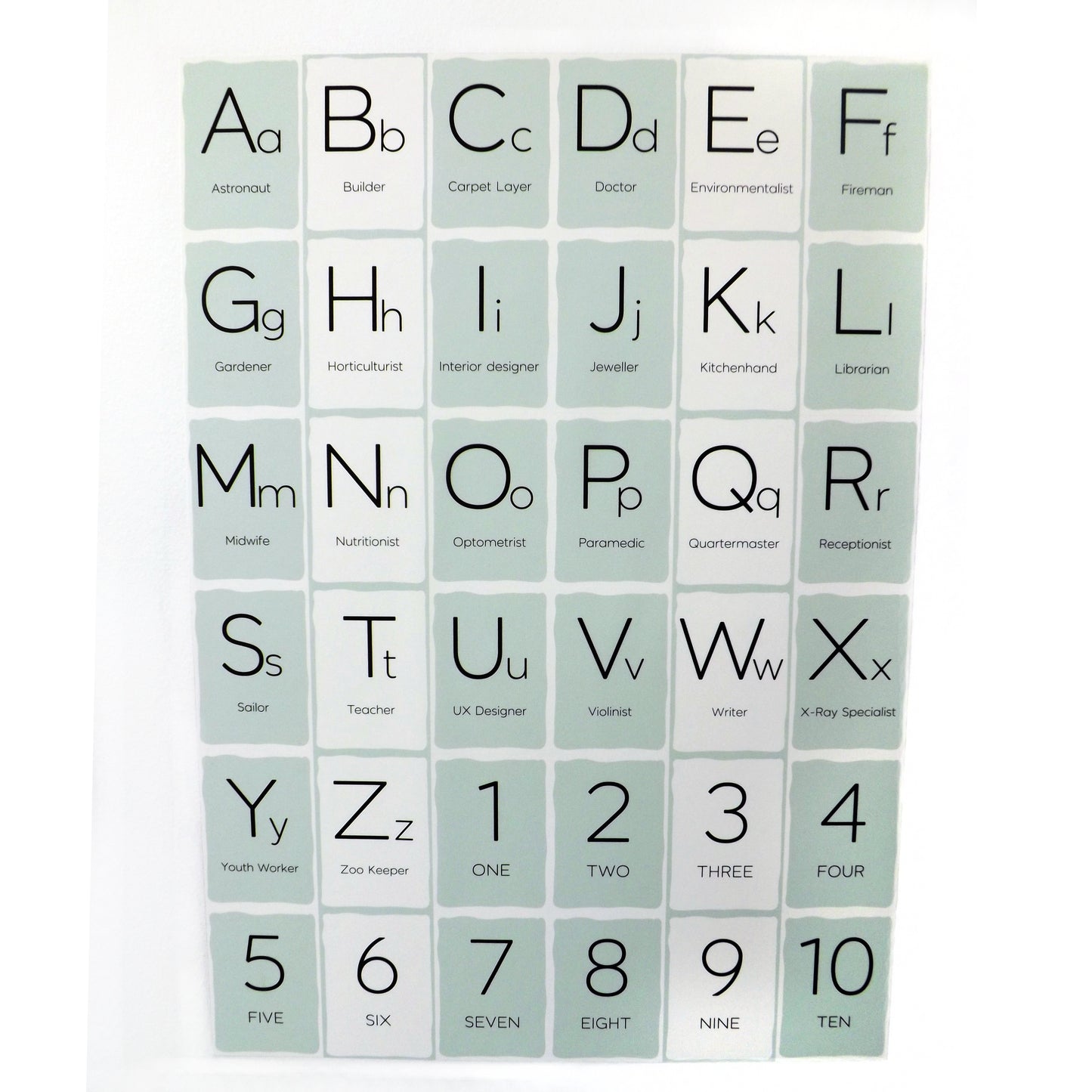 ABC Fabric Wall Decal - A Creative Hart