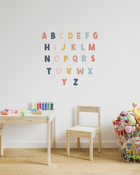 Uppercase Alphabet Wall Stickers - A Creative Hart