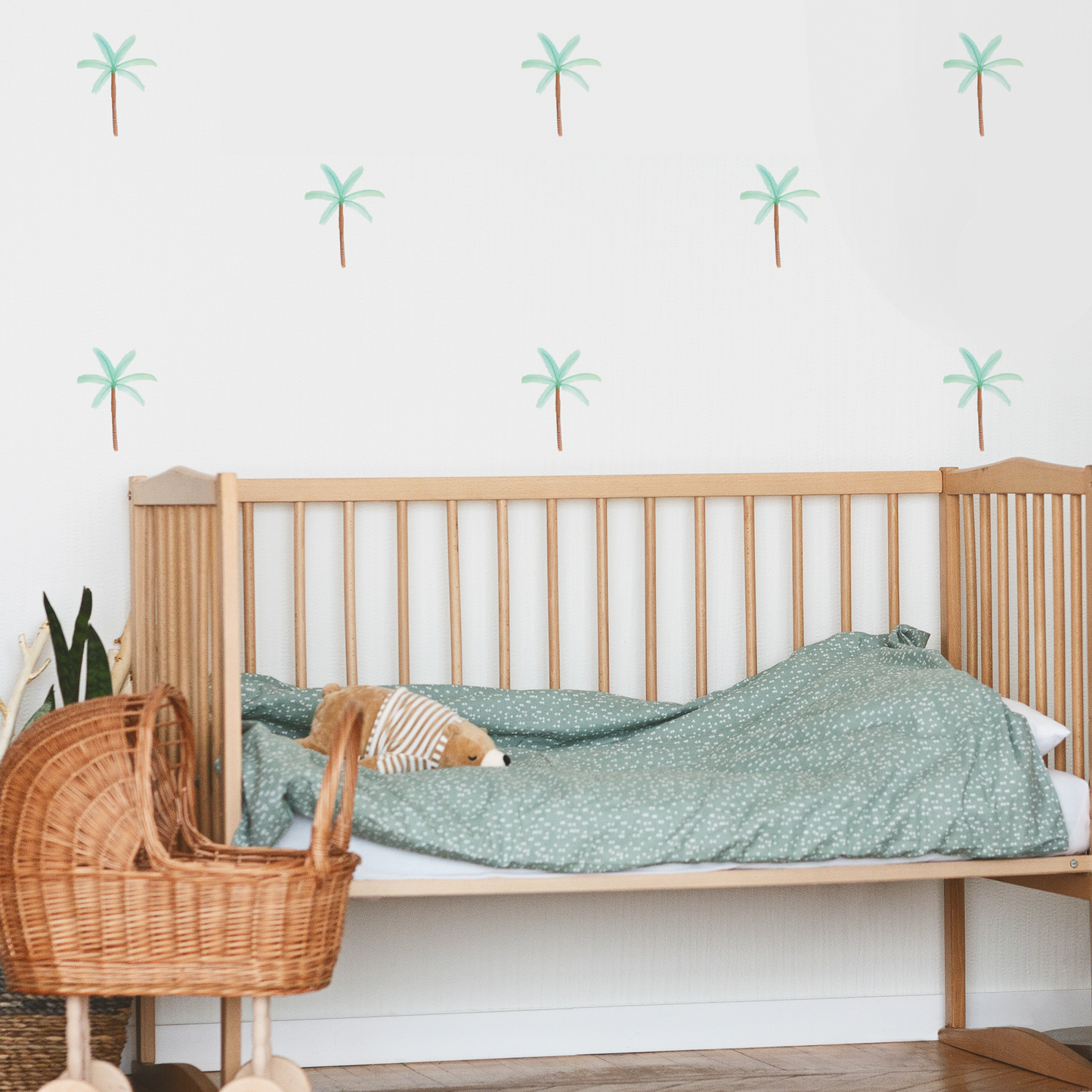 Palm Tree Wall Decals - Mint Green - A Creative Hart
