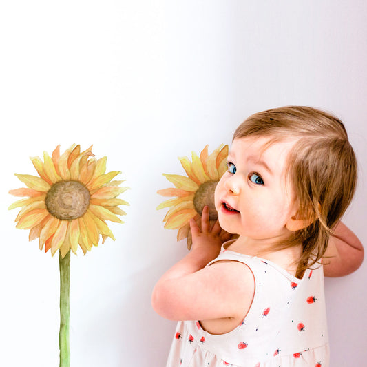 Sunflower Wall Decals - A Creative Hart