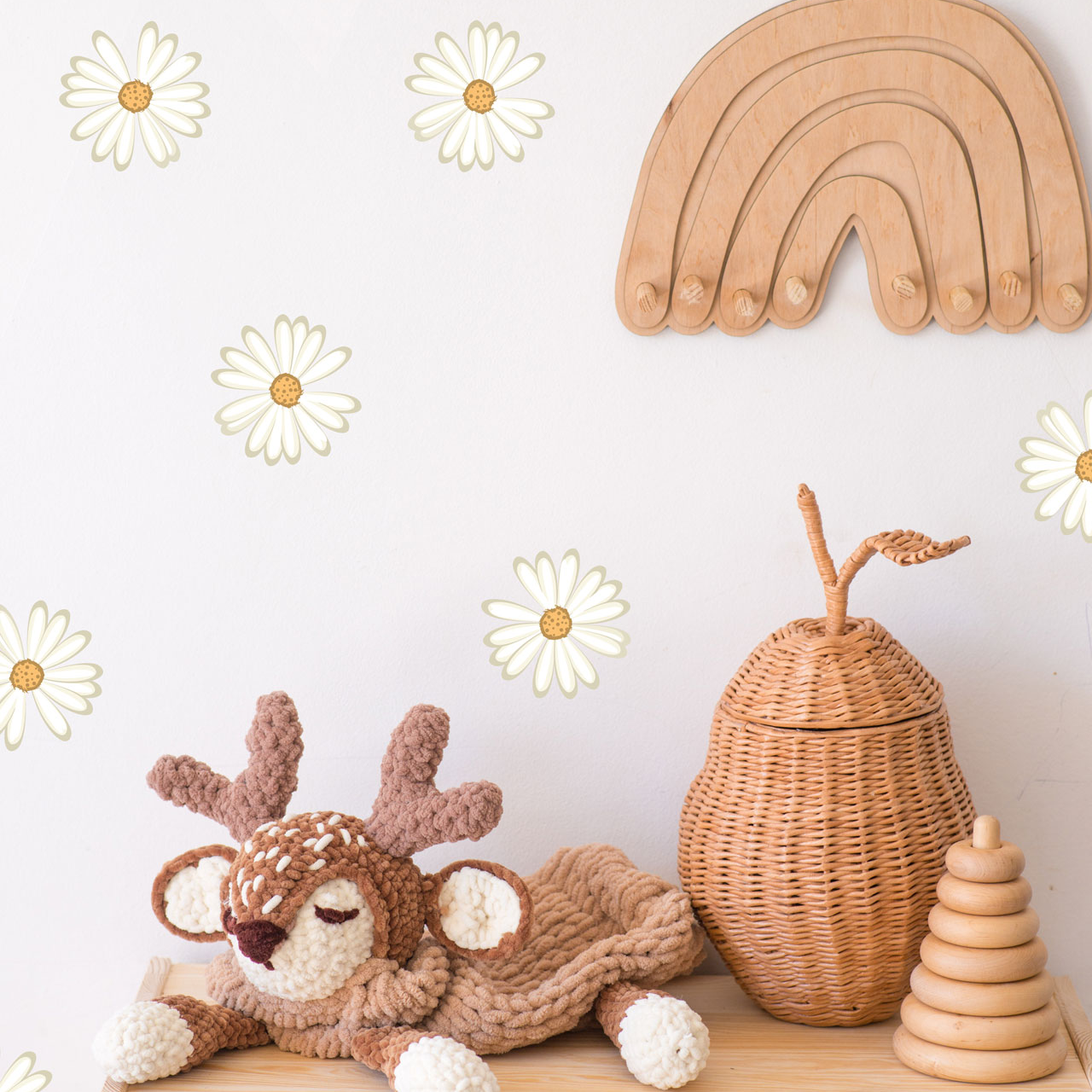 Mini Daisy Wall Decals - A Creative Hart