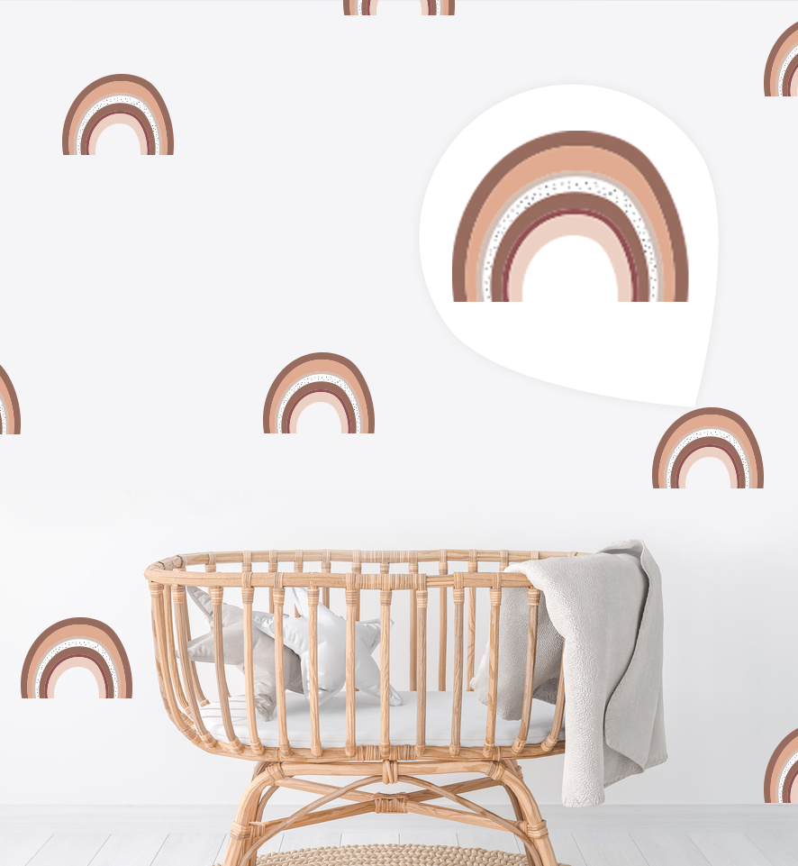 Sticky shop wall decals