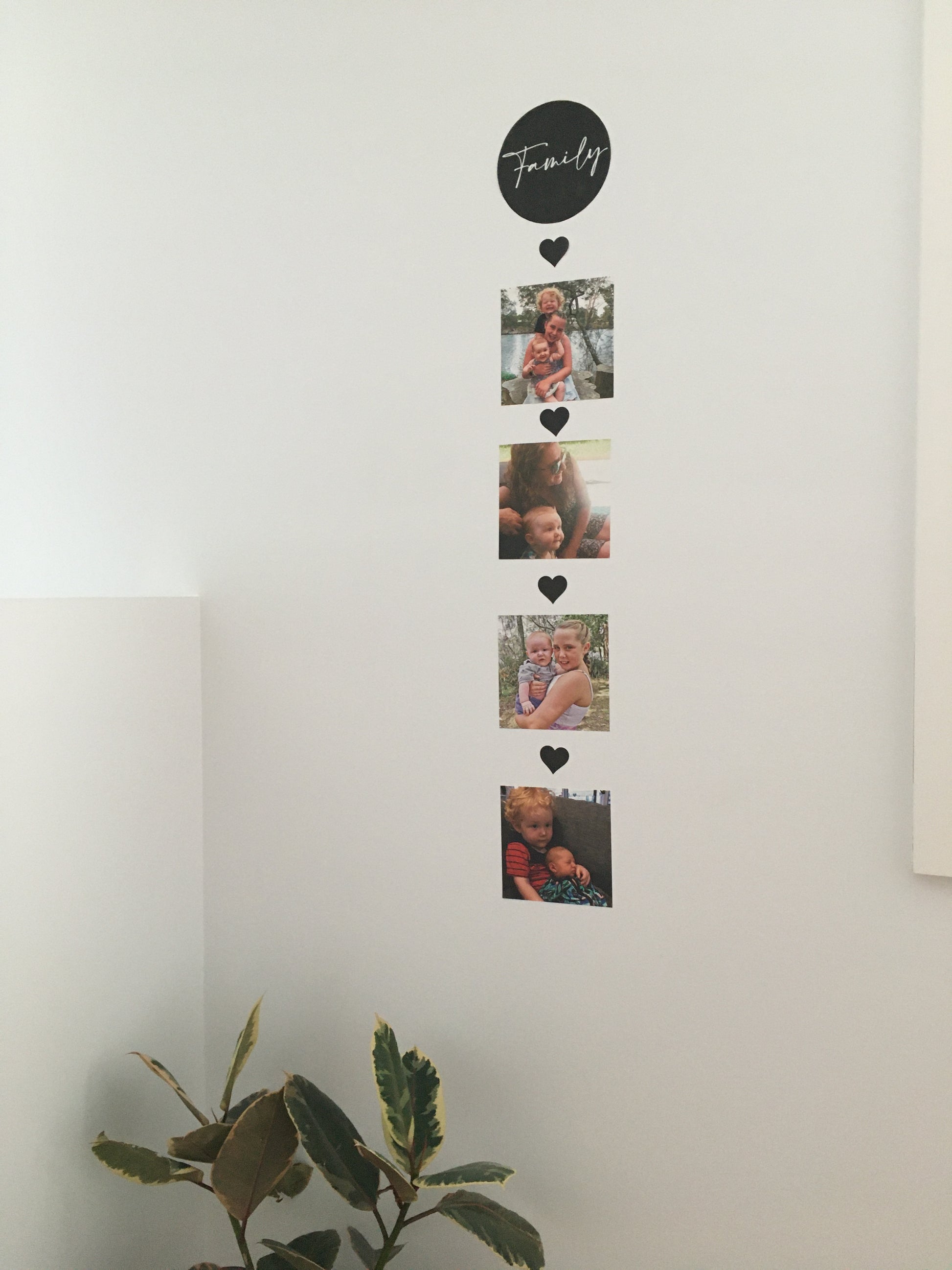 Family Wall Photo Stickers 'Memory Drop' - A Creative Hart