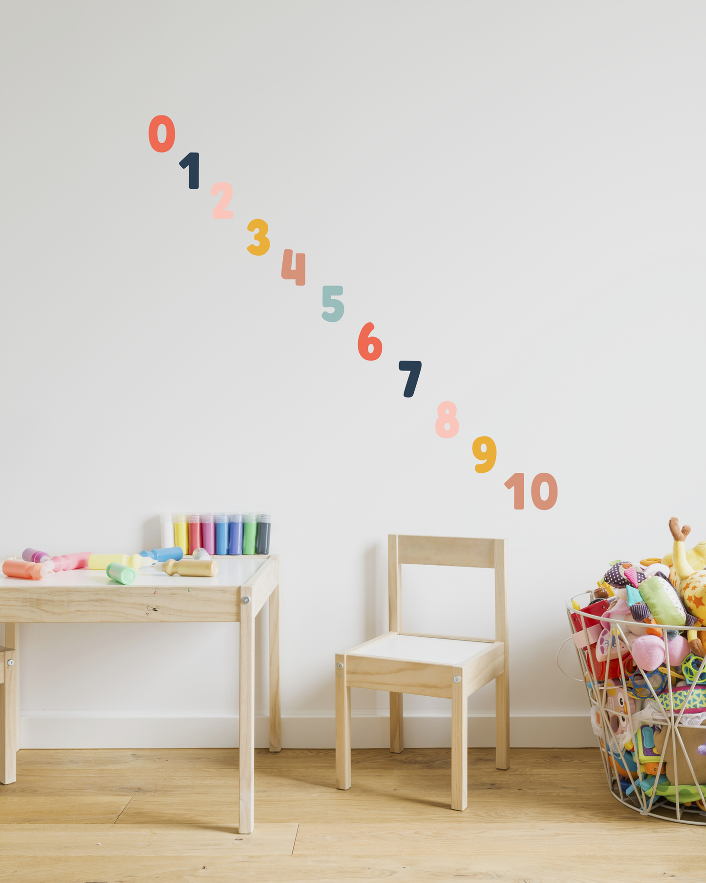 Count to 10 ( or 20! ) Number Decals - A Creative Hart