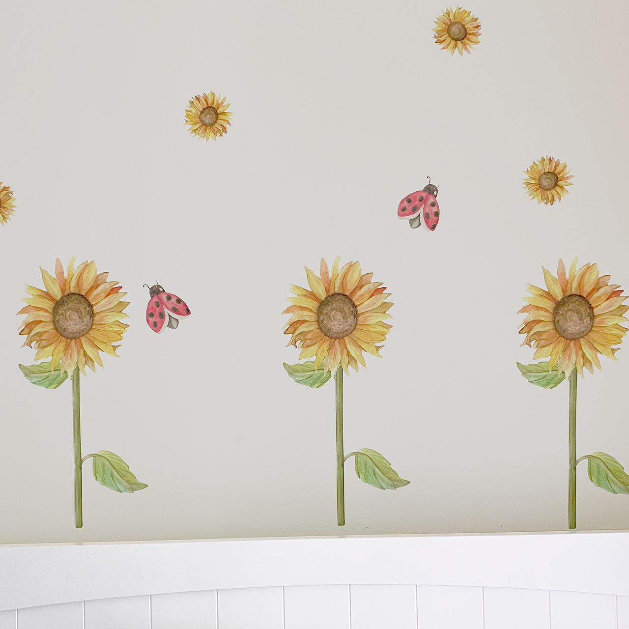 Sunflower Wall Decals - A Creative Hart
