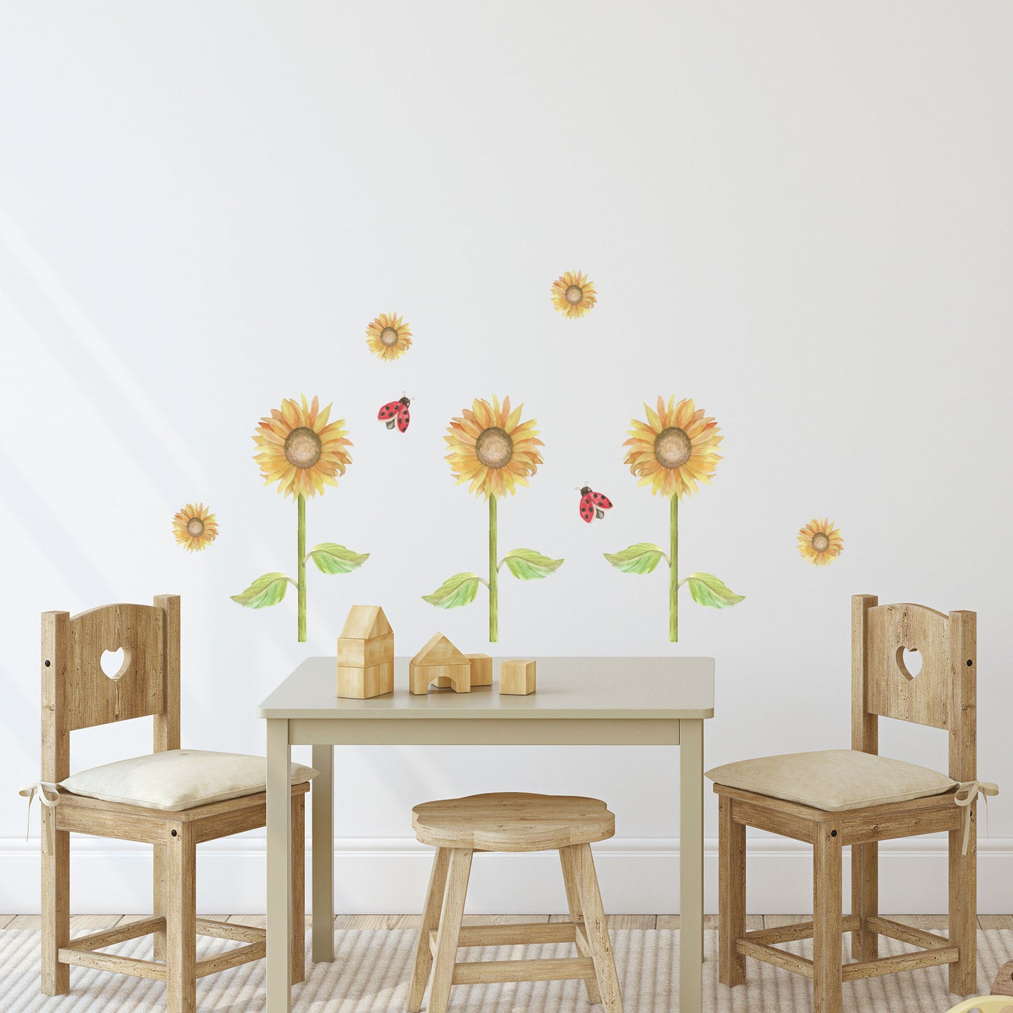Sunflower Wall Decals - A Creative Hart