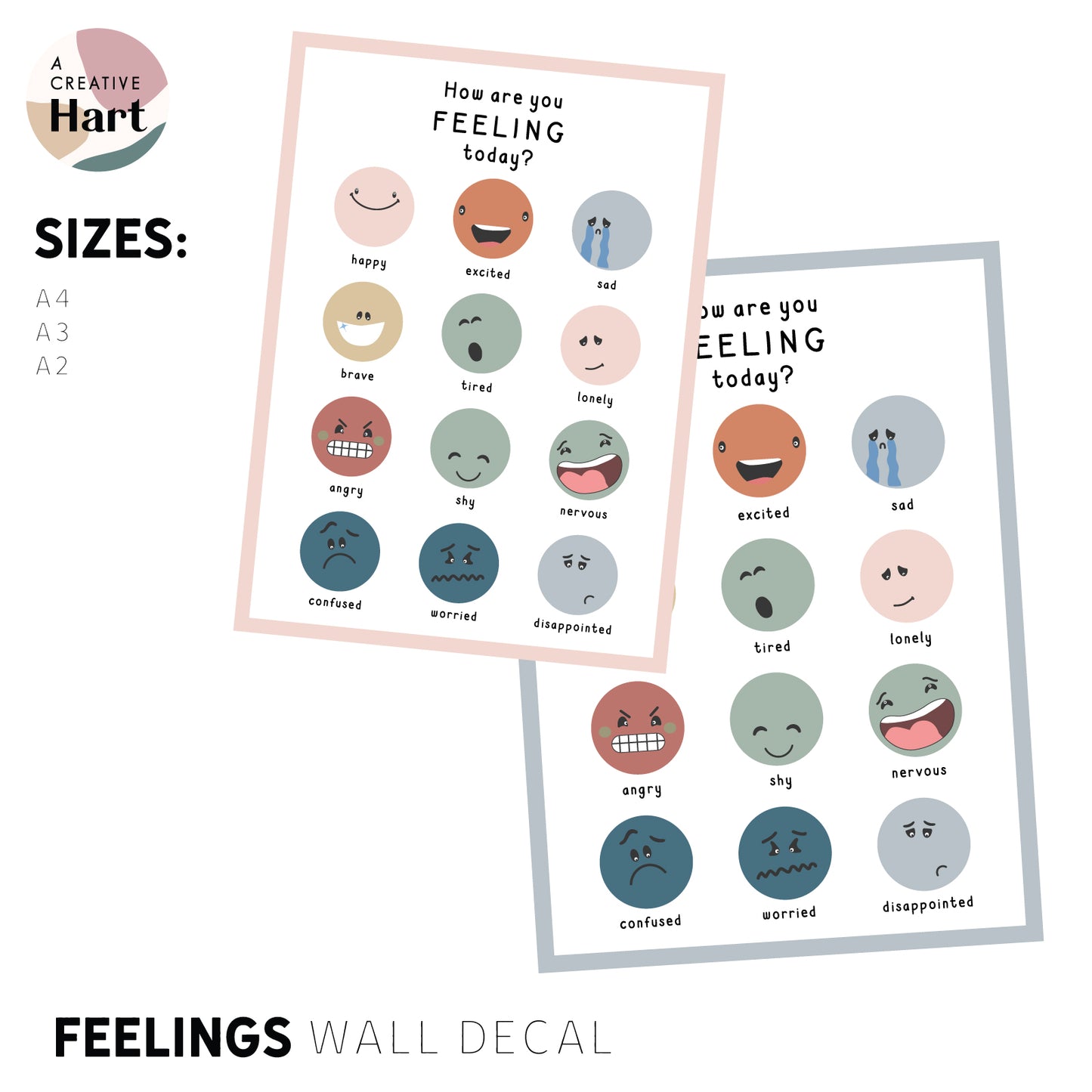 Feelings Wall Decal