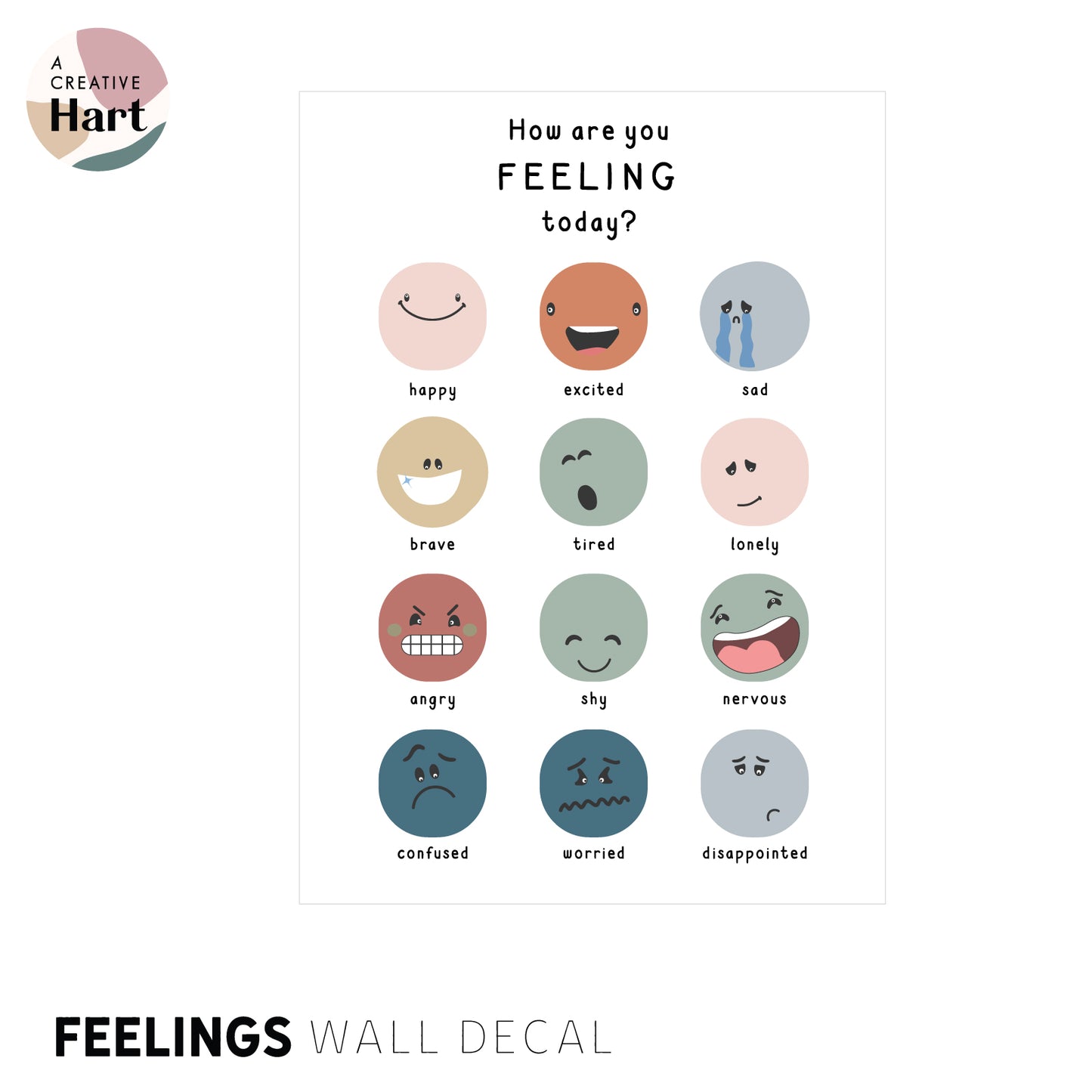Feelings Wall Decal