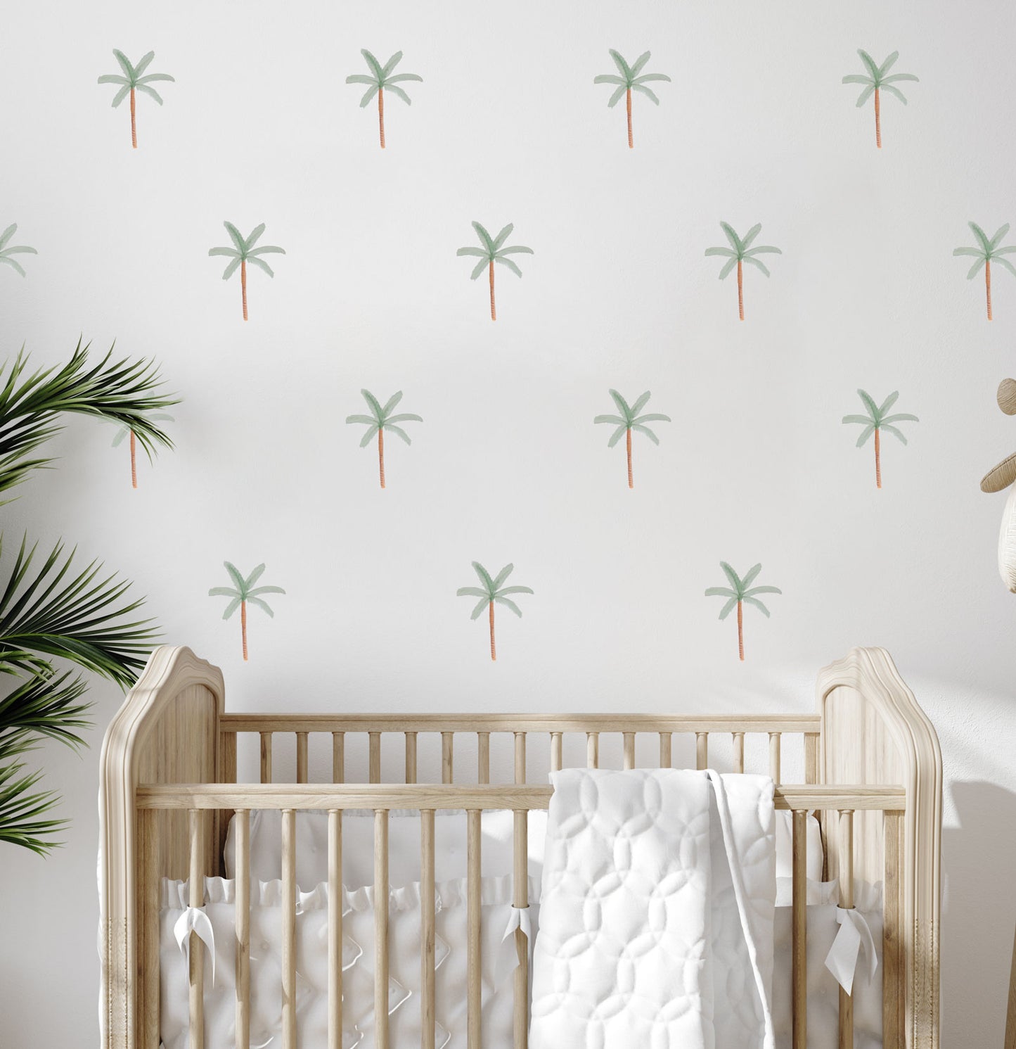 Palm Tree Wall Decals - Green