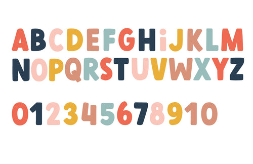 ABC + Count to 10 Number Decal - Combo Deal - A Creative Hart