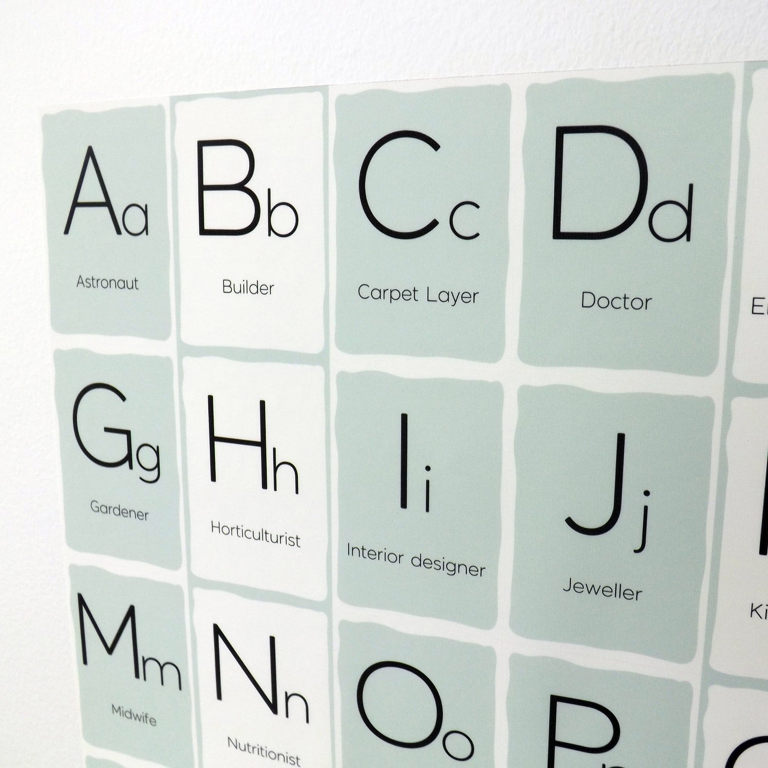ABC Fabric Wall Decal - A Creative Hart