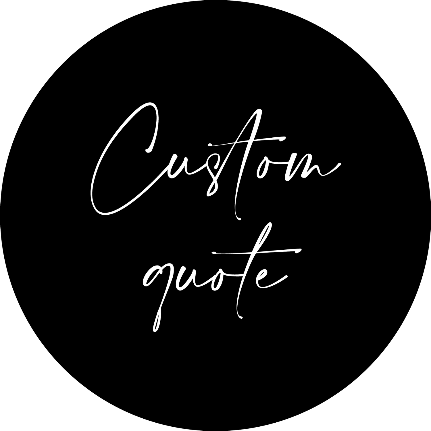 Custom Fabric Wall Decal Quote - 'Use your own' - A Creative Hart