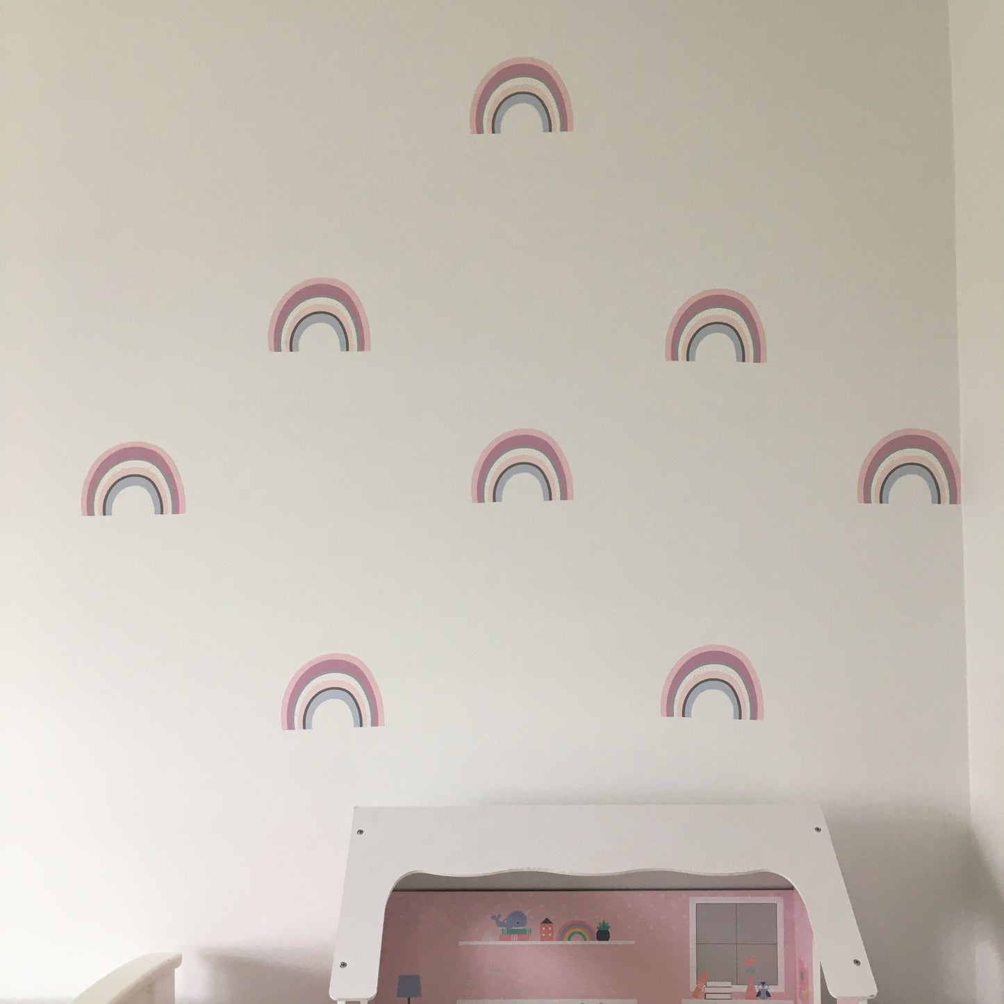 Rainbow Fabric Wall Decals - Sticky Wonders - A Creative Hart