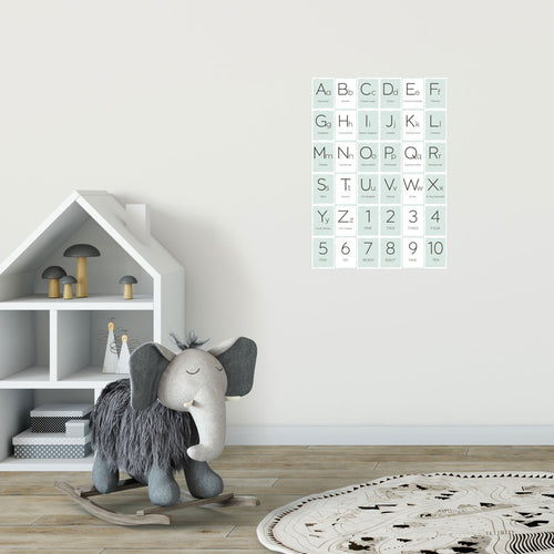 ABC Fabric Wall Decal - A Creative Hart