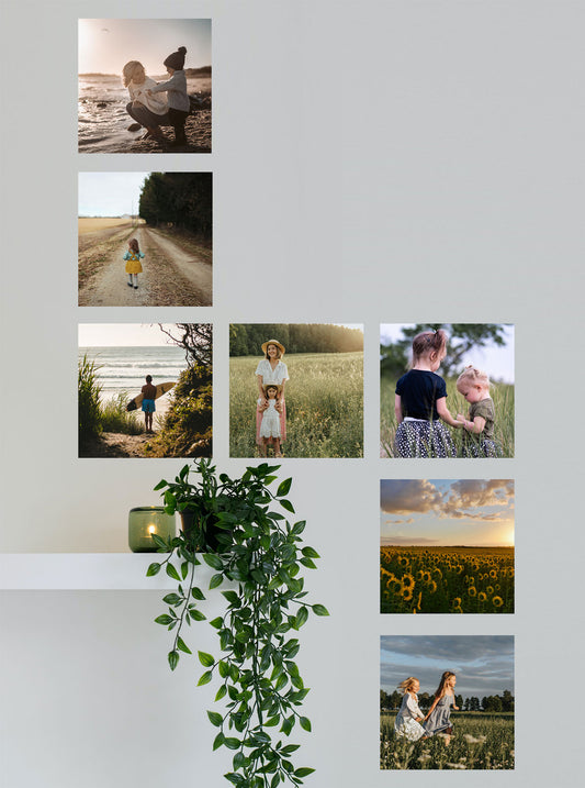 Mini Square Photo Wall Decals | A Creative Hart - A Creative Hart