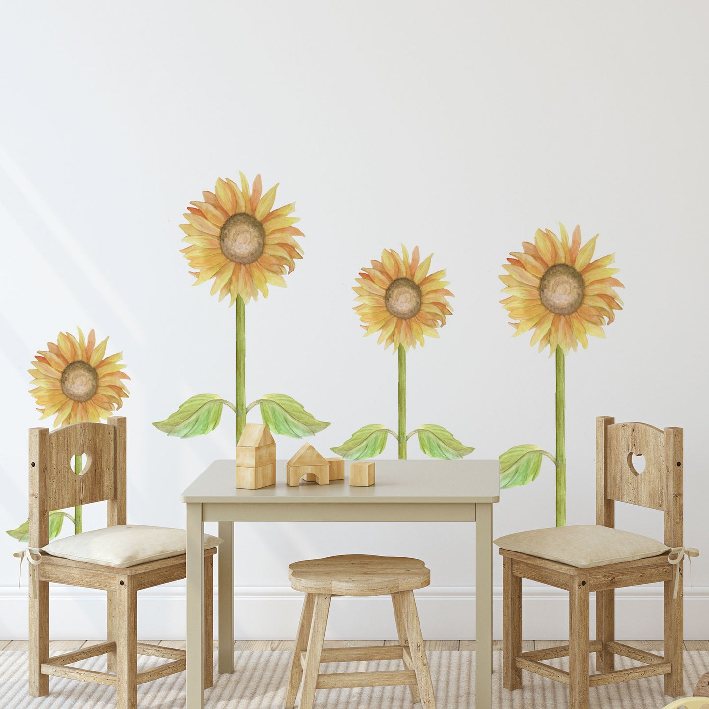 Sunflower Wall Decals - A Creative Hart
