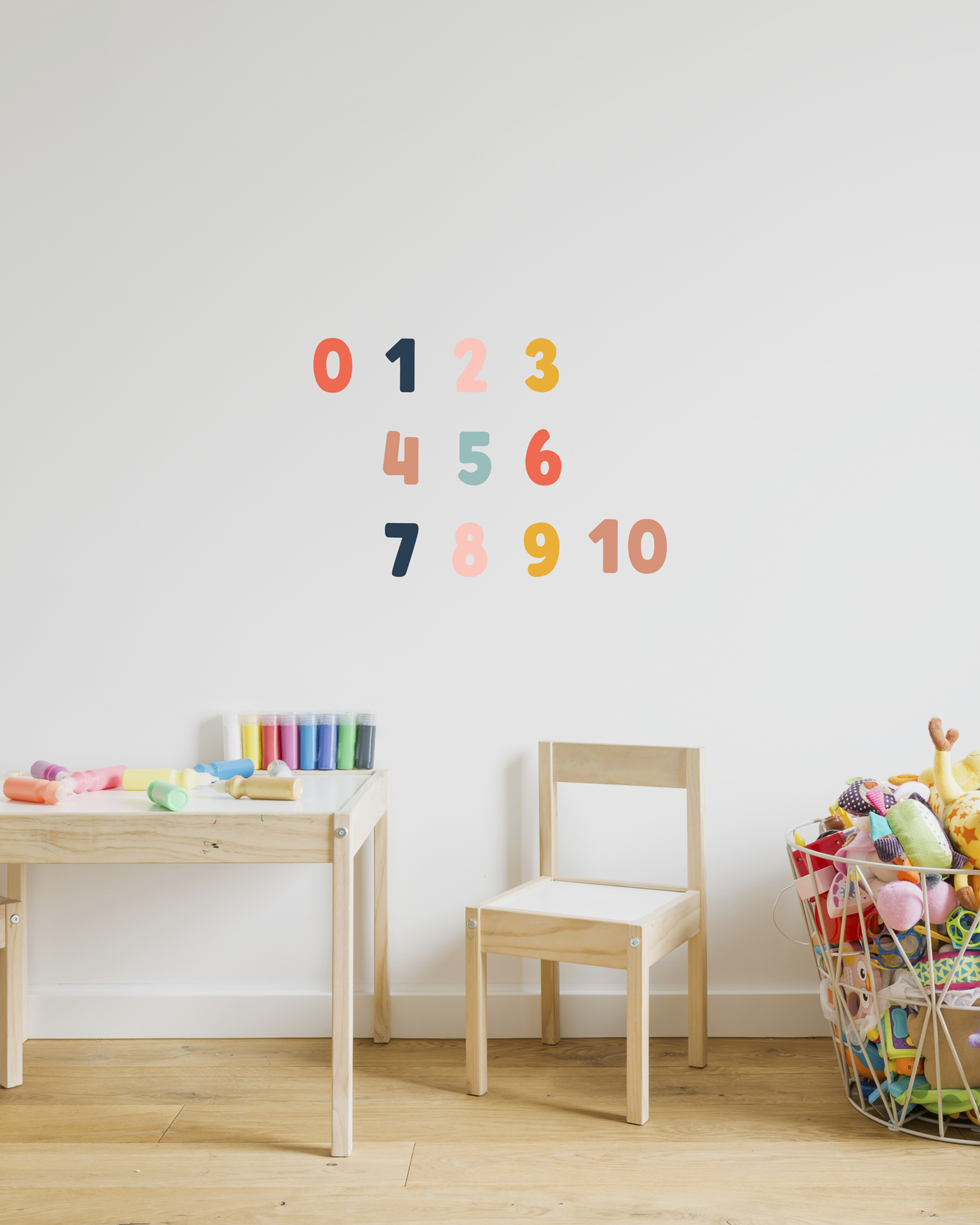 Count to 10 ( or 20! ) Number Decals - A Creative Hart